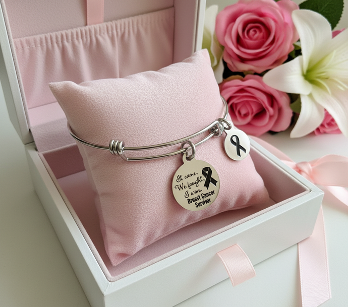 It came We fought I won Breast Cancer Survivor