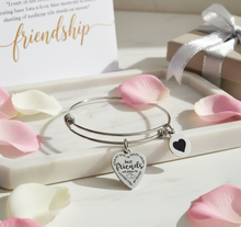 Side by side or miles apart best friends will always be connected by heart